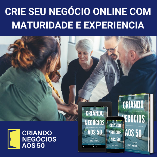 Imagem de Criando Negócios aos 50 criado por Grana na Gringa na hotmart