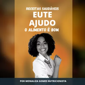 Imagem de capa para o Ebook Ebook de receitas saudáveis EU TE AJUDO - O alimento é bom 