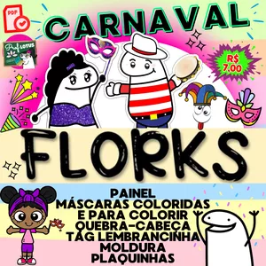 Imagem de capa para o Ebook CARNAVAL FLORKS