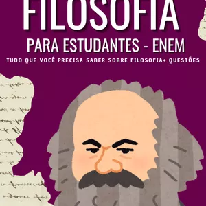 Imagem de capa para o Ebook Guia Completo de Filosofia - ENEM + QUESTÕES 