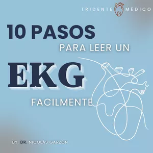 Imagen de portada para Curso online ¡10 pasos para leer un EKG Fácilmente!