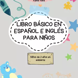 Imagen de portada para Ebook Libro Bilingüe Ilustrado: Aprende Inglés y Español Jugando