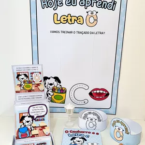 Imagem de capa para o Ebook HISTÓRIA E CARTAZ DA LETRA C