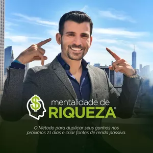 Imagem de capa para o Curso online Mentalidade de Riqueza® com Tiago Benevides