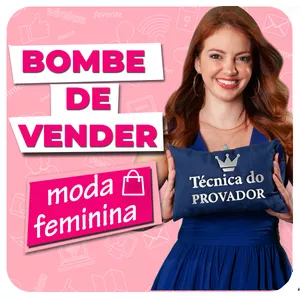 Imagem de capa para o Curso online BOMBE DE VENDER - Moda Feminina