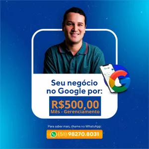 Imagem de capa para o Serviço online Gestão Mensal - Google Ads - Marcelo Gomes
