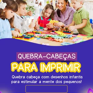 Imagem de capa para o Curso online Quebra Cabeça para imprimir