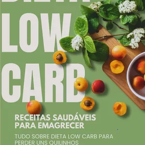 Imagem de capa para o Ebook Dieta Low Carb