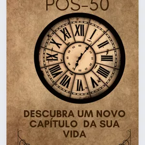 Imagem de capa para o Ebook Ebook -Jornada pós 50- Descubra um novo capítulo da sua vida