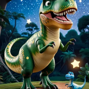 Imagem de capa para o Ebook Astro! O Dinossauro que Amava Estrelas.