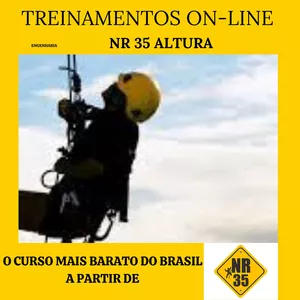 Imagem do curso Curso de Reciclagem de NR35 trabalho em altura 
