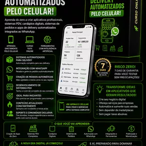 Te ensino a criar Apps pelo celular, para você vender  aí na sua cidade ! 
