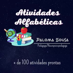 Imagem de capa para o Ebook Atividades Alfabéticas