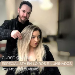 Imagem de capa para o Curso online Mechas Perfeitas: Técnica Exclusiva com 20 Papéis