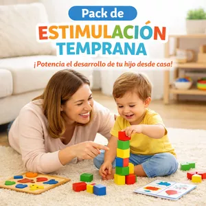 Imagen de portada para Ebook Pack de Estimulación Temprana con "Asesoria Personalizada"