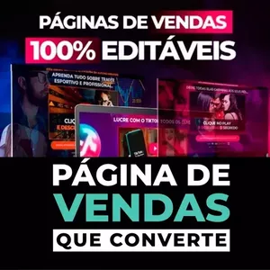 Imagem de PACK 1500 PÁGINAS DE VENDAS DE ALTA CONVERSÃO + BÔNUS criado por Midiax-PLR na hotmart