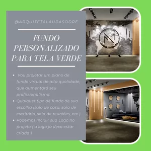 Imagem de capa para o Serviço online Fundo Personalizado Para Reunião De Zoom E Youtube