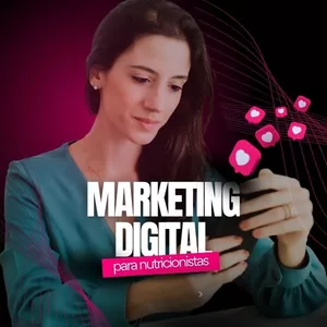Imagem de capa para o Curso online Marketing Digital para Nutricionistas