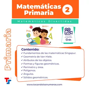 Imagen de portada para Curso online Matemáticas divertidas Primaria