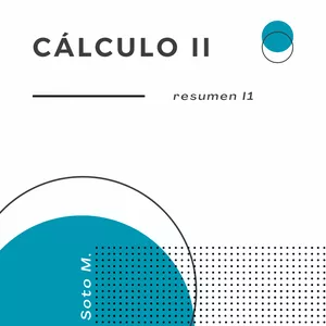 Imagen de portada para Ebook Resumen I1 Cálculo II