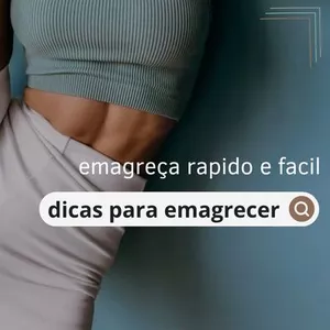 Imagem de capa para o Curso online dicas de emagrecimento