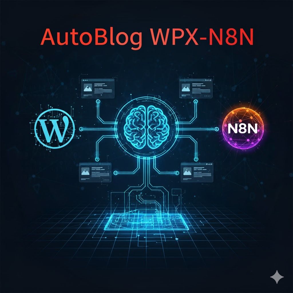 Imagem de AutoBlog WPX-N8N criado por M&J Empreendimentos Digitais na hotmart