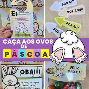 Imagem de capa para o Ebook CAÇA AOS OVOS