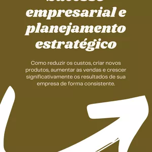 Imagem de capa para o Ebook Sucesso empresarial e planejamento estratégico
