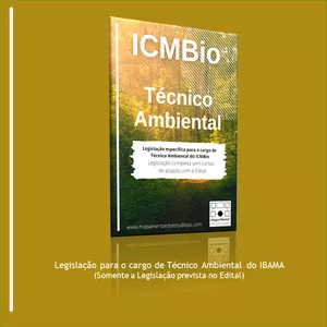 Imagem principal do produto Apostila Técnico Ambiental do IBAMA