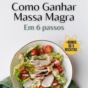 Imagem de capa para o Ebook Como ganhar massa muscular em 6 passos