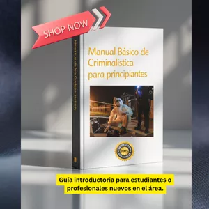 Imagen de portada para Ebook Manual Práctico de Criminalística para principiantes