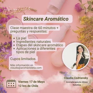 Imagen de portada para Curso online Skincare aromático