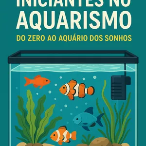 Imagem de capa para o Ebook Guia Essencial para Iniciantes no Aquarismo Do Zero ao Aquário dos Sonhos
