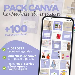 Imagem de capa para o Curso online Pack CONSULTORA DE IMAGEM 