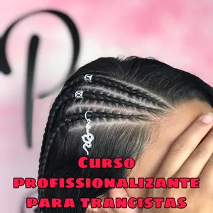 Imagem do curso Curso profissionalizante PARA TRANCISTAS (trança nagô)