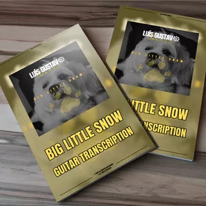 Imagem de capa para o Ebook Big Little Snow - Guitar Transcription