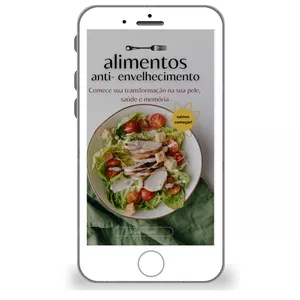 Imagem de capa para o Ebook Alimentos anti-envelhecimento
