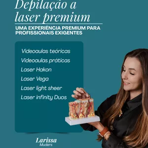 Imagem do curso Depilação a laser premium