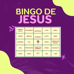 Imagem de capa para o Ebook Bingo de Jesus