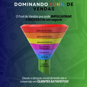 Imagem de capa para o Ebook Dominando Funil de Vendas