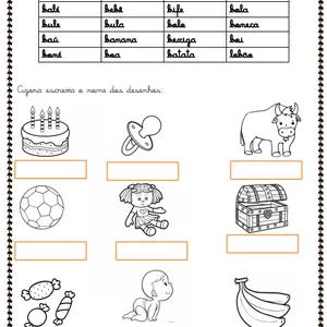 Imagem de capa para o Ebook auto-ditado com silabas simples 