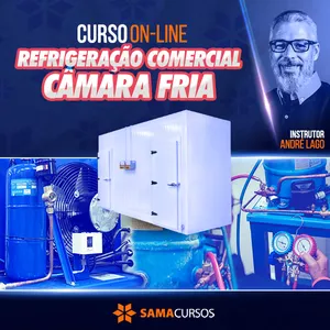 Imagem do curso Curso Online de Refrigeração Comercial (Câmara Fria)