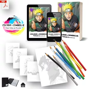 Imagem de capa para o Curso online COLORIR e SOMBREAR Volume 3