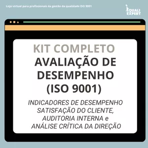 Imagem de capa para o Curso online Kit Completo - Avaliação de Desempenho (ISO 9001:2015 - Capítulo 9)