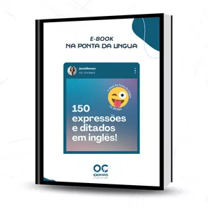 Imagem de capa para o Ebook Na Ponta da Língua | 150 Expressões e Ditados em Inglês