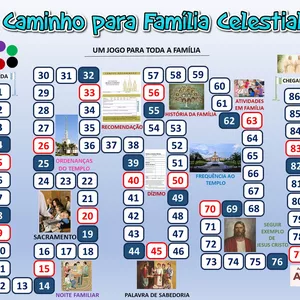 Imagem de capa para o Ebook Jogo para preparar as famílias SUD na Jornada da Vida