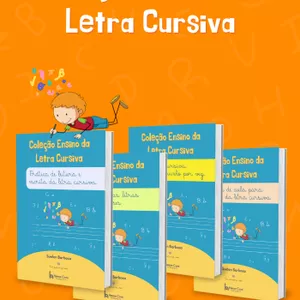 Imagem de capa para o Ebook Coleção Ensino da Letra Cursiva