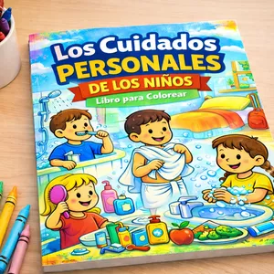 Imagen de portada para Ebook Los cuidados personales de los niños ( Libro para colorear)