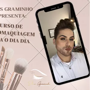 Imagem do curso CURSO COMPLETO DE AUTOMAQUIAGEM DIA DIA COM ELVIS GRAMINHO