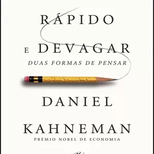 Imagem de capa para o Ebook Rápido e devagar duas formas de pensar 